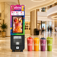 Máquina Expendedora de Smoothies, Licuadora Automática de Frutas Congeladas, Dispensador de Bebidas de Autoservicio, CE