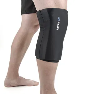 CSI OEM Elasticity Solid Reusable Flexible Cool Gel Ice Pack Sleeve Knee Hot Cold Elbow Compression Wrap