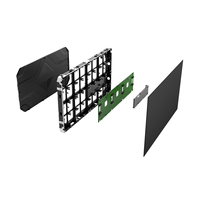 Pantalla LED Profesional para Interiores P1.25/P1.53/P1.86 de Alta Frecuencia de Actualización, Pantalla a Todo Color 8K HDR10 para Monitoreo en Centros de Comando