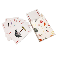 Cartes à jouer personnalisées de haute qualité avec logo, jeu de cartes créatif pour couple, jeu de société durable, poker personnalisé pour adultes