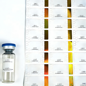 Etiquetas Adhesivas de Vinilo Impermeables en Rollo, Impresión de Diseños de Productos, Etiquetas para Viales de Péptidos de 3 ml y 10 ml - Product Image 1