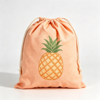 Sac à cordon personnalisé en non-tissé réutilisable et recyclable, grande capacité, multifonctionnel, protection anti-poussière, vente en gros usine