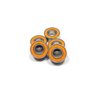 Roulement à billes miniature à grande vitesse SMR74 2Rs 4X7X2.5mm roulements à billes à gorge profonde à billes en céramique hybride pour moulinet de pêche dentaire
