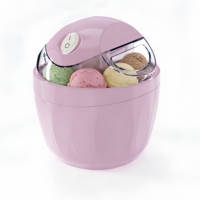 Machine à glaces portable pour la maison, machine à glaces pour enfants, idéale pour les petits espaces