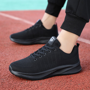 Chaussures de marche décontractées noires légères et respirantes de haute qualité pour hommes – Collection 2026 – Offre Spéciale - Product Image 5