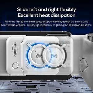 MEMO FLA5 Fan Cooling Phone Mobile Cooler Mobile Game <b>Joysticks</b> Controller 700mAh Radiator Cooler for <b>Gaming</b> - Product Image 3