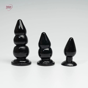 Cuentas Anales Grandes y Largas Hechas a Mano Personalizadas para Adultos con Imagen de Trasero Gay - Product Image 2