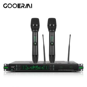 ระบบไมโครโฟนไร้สาย UHF แบบคู่ M-17Pro ระดับมืออาชีพ 200CH ระยะไกล 260 เมตร พร้อมระบบ IR Sync ไมโครโฟนไร้สายสำหรับคาราโอเกะ ลำโพง PA - Product Image 1