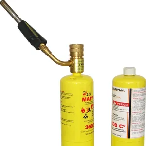 Mapp Gas (anche fornire refrigeranti gas r134a, r404a ,r410a,r507c,ect.) peso netto 16OZ/453.6g