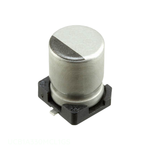 Condensador de Montaje Superficial UCB1A330MCL1GS de Canal de Fabricante, Aluminio, 33uF, 20%, 10V, SMD - Product Image 1