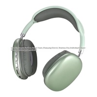 Casque de jeu supra-auriculaire tendance P9 avec annulation active du bruit (ANC) 5.0, mousse à mémoire de forme, basses profondes, sans fil pour mobile