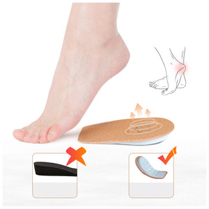 Talonnettes pour Talon <span class=keywords><strong>Éperon</strong></span>s Heelmed Cuir Coussinets De Talon En Cuir De Vache avec latex Coussin Semelles Orthopédiques Inserts Coussinets pour Chaussures - Product Image 5