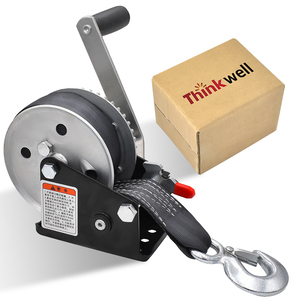סחירים 600lbs קיבולת ידנית מיני יד <span class=keywords><strong>winch</strong></span> חבל crank wing 26ft קרוון כבל פלדה <span class=keywords><strong>winch</strong></span> - Product Image 2