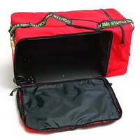 Sac de sport pliable pour pompiers en polyester avec bandoulière, poche pour casque, équipement de sauvetage pour pompiers, rangement pour équipement de secours, trousse de secours incendie