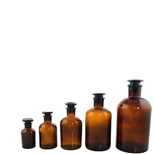 Prix d'usine OEM – Flacons de laboratoire en verre ambré de 500 ml pour réactifs et parfums - Product Image 1