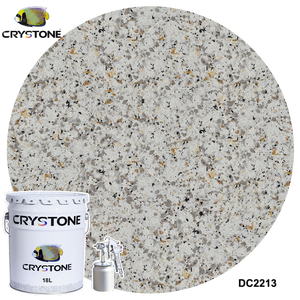 Crystone DC2213 Spray Liquido Acrilico Idrosolubile dall'Aspetto Elegante di Granito per Rivestimenti di Pareti <span class=keywords><strong>Esterne</strong></span> ad Asciugatura all'Aria - Product Image 1
