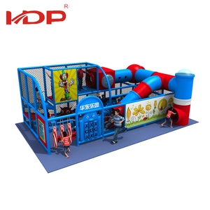 Hot Selling Kinderen Ninja Warrior Apparatuur Oceaan Thema Glijbaan En Ballenbad Indoor Speeltuin - Product Image 4