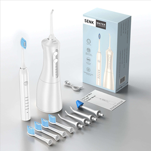 Hydropulseur dentaire portable personnalisé par le fabricant, avec réservoir d'eau intégré, étanche, pour usage domestique - Product Image 4