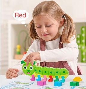Wooden Fine Motor Training &amp; Early Education Sorter Kids' Concentration Matching Toys Kindergarten Montessori Toy - Product Image 5