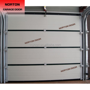 Puerta de garaje <span class=keywords><strong>Porton</strong></span> de arriba seccional automática bastante residencial con puerta de entrada - Product Image 4