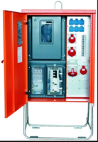 Boîtier de distribution électrique sur pied en acier personnalisé IP54, modèle Zhongyong ZYXM