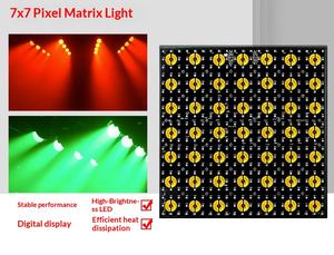 Matriz de Luces LED de 7x7 Píxeles con Conexión Perfecta para Fondo de Escenario de Gran Área e Iluminación de Color - Product Image 4