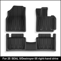 Tapis de sol TPE semi-enclos 4 pièces pour BYD SEAL 5 et BYD Destroyer 05, sans logo, pour le marché international