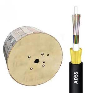 Câble à fibre optique aérien autoportant à gaine simple 12C G.652D pour lignes électriques à courte portée et réseaux de télécommunications ruraux - Product Image 3
