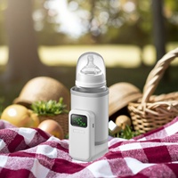 Nouvelle conception, rechargeable, batterie 5000 mAh, charge USB 18W, matériau ABS, temps de chauffe de 30 minutes, 2-3 heures, bébé, bébés