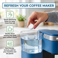 Tablettes Nettoyantes Professionnelles Anti-Calcaire OEM ODM Personnalisées pour Machines à Café Expresso Multi-Marques