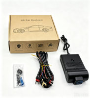 Localisateur GPS 4G AGPS prêt à l'emploi pour véhicule Dashcam surveillance vidéo à distance positionnement LBS 1 an compatible PC Android App