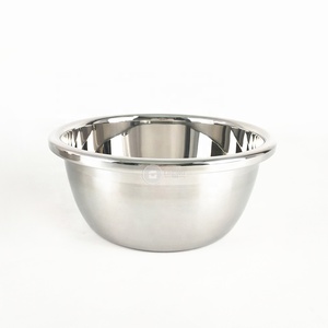 En gros <span class=keywords><strong>pas</strong></span> <span class=keywords><strong>cher</strong></span> ustensile de cuisine de différentes tailles en acier inoxydable lavabo en métal soupe bassin profond grand <span class=keywords><strong>bol</strong></span> de riz - Product Image 2