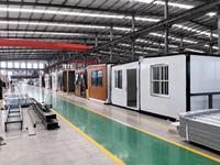 Maison modulaire en conteneur d'acier de 20 pieds pour projet de camping-resort avec aménagement personnalisé et commandes en gros pour distributeurs