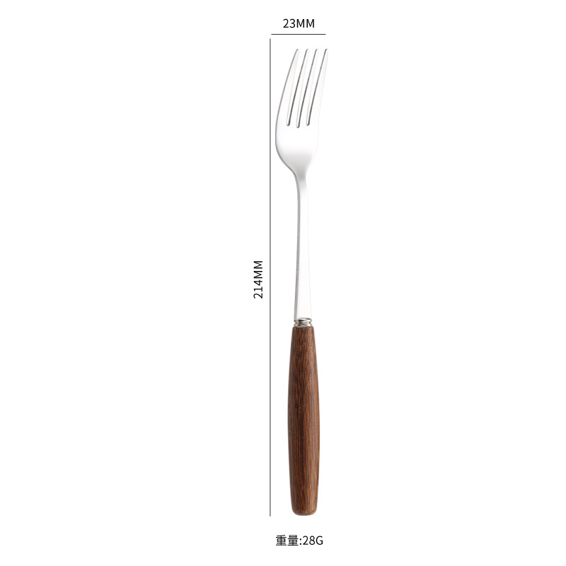 Tenedor marrón 21,4*23