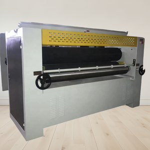 Dual-Sided Automatic Wood Plate Gluing Machine Double-Action Rolling Woodworking <b>Glue</b> Coating Equipment - Product Image 5