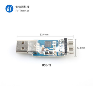 Ai-Thinker ประสิทธิภาพดี ความเร็วการสื่อสาร 2Mbps โมดูล USB เป็น Serial - Product Image 2