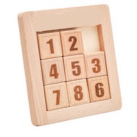 Jeu de labyrinthe numérique à huit chiffres Wah Rong Road pour le développement de l'intelligence et l'exercice de la logique chez les enfants, vente en gros