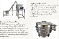 Ligne de production de café instantané commercial complète, usine de transformation de poudre de café, machine à café instantané glacé