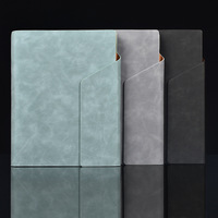 Carnet B5 à feuilles mobiles, couverture en similicuir détachable, format A5, carnet de bureau, carnet de minutes de réunion, logo personnalisable, modèle
