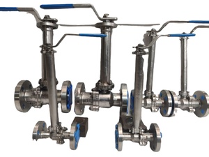 Válvula de bola criogénica manual de alta calidad y precisión, con vástago industrial extendido, personalizable OEM para gases de alta temperatura - Product Image 4