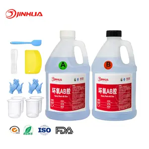Gallon Epoxy Resin AB Glue For Art Casting Table Tops And More 1:1 Mix