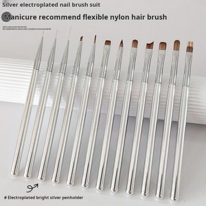 ชุดแปรงทำเล็บ 12 ชิ้น พร้อมโลโก้สั่งทำจากโรงงาน ขายส่งแปรงทำเล็บ - Product Image 2