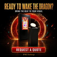 Drumming Blessings Taiko Drum Master : Jeu de rythme interactif personnalisable pour événements de carnaval, avec machine à tambour et danse