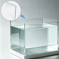 Verre flotté trempé haute transparence et sécurisé pour escaliers industriels et aquariums paysagers, transparent clair, garantie 3 ans