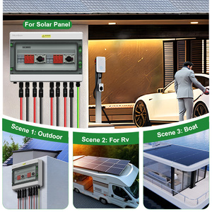 CNLonQcom Überspannungsschutz PV DC500V Solar Photovoltaik-Netz-Off-Grid-System 1 2 3 4 5 6 Strings IP65 Solar PV Combiner Box - Product Image 2