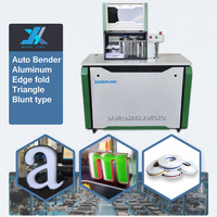 JX 6120 Automático Multifunción 3D Iluminación Metal Acero inoxidable Tiras Canal Carta Dobladora