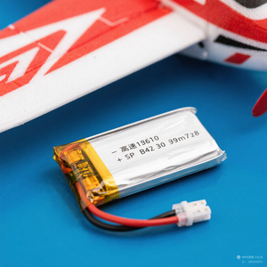 항공 촬영용 맞춤형 고성능 3.7V 500mAh 리튬 폴리머 드론 배터리 팩, 긴 사용 시간 및 고속 충전 지원 - Product Image 6