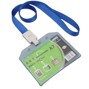 T-015H Soft Silicone Working ID Card Name Badge Card Holder,soft silicone card holder jing tai