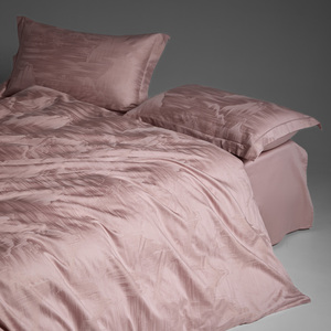 Set di Quattro Pezzi in Cotone a Fibra Lunga e Seta Jacquard Sette Colori: Lenzuola, Federe, Copripiumino - Product Image 5