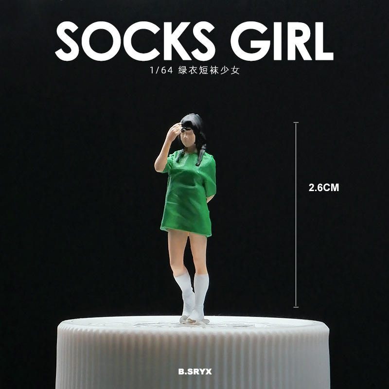 Calcetines de niña-verde